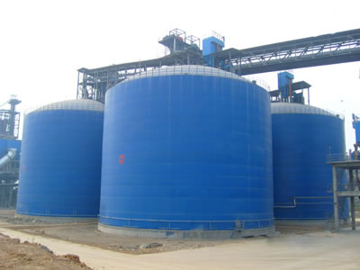 礼纪镇水泥钢板库改造