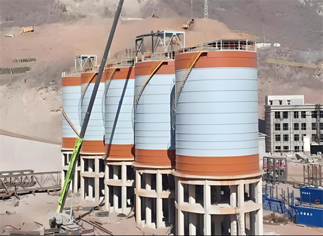 礼纪镇高架钢板仓