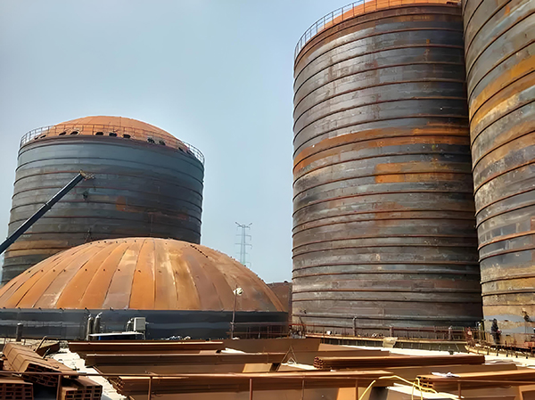 礼纪镇焦粉钢板仓